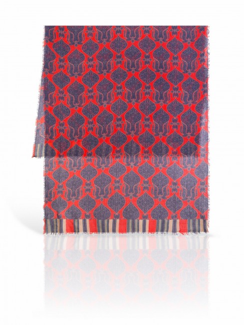 Палантин Унисекс W70.TW4-SK24/RED